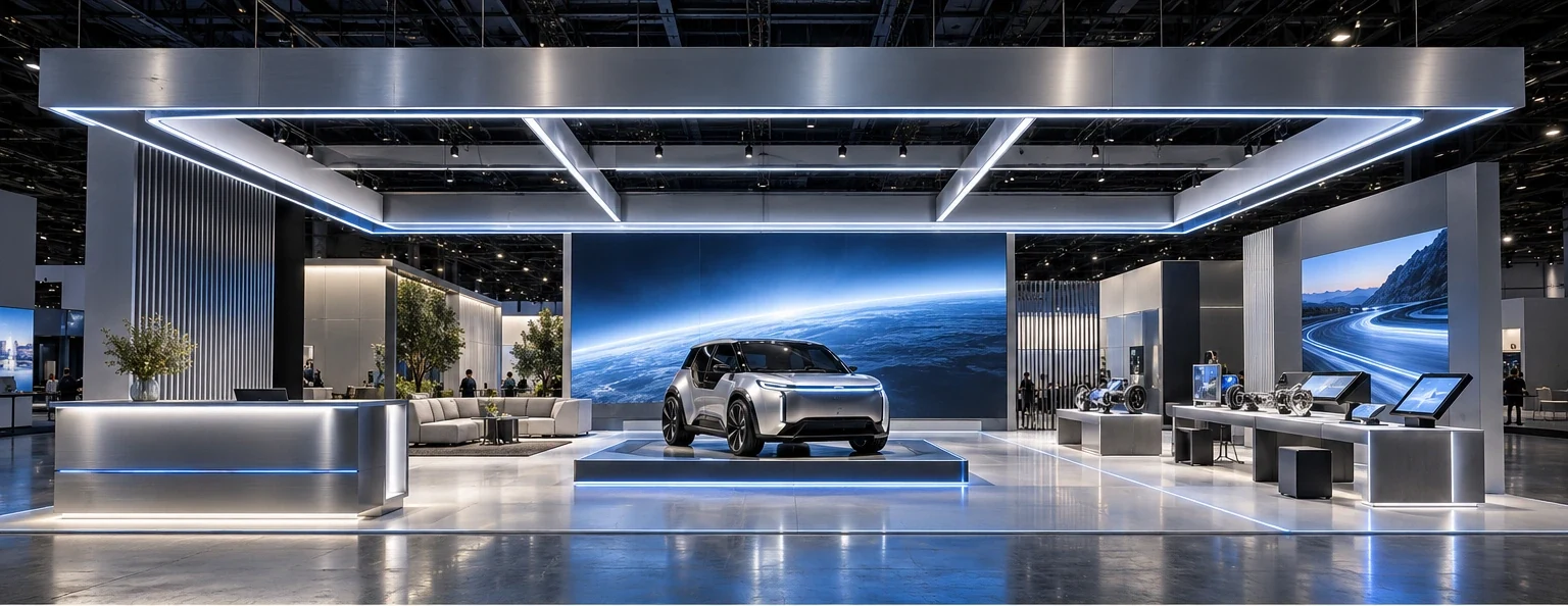 Automotive exhibition lighting study