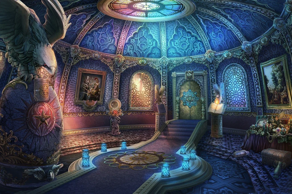 Blue chamber