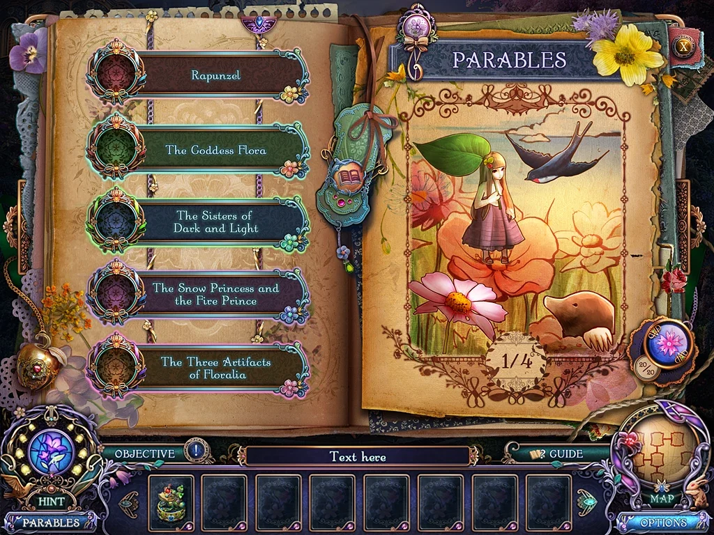 Dark Parables — inventory